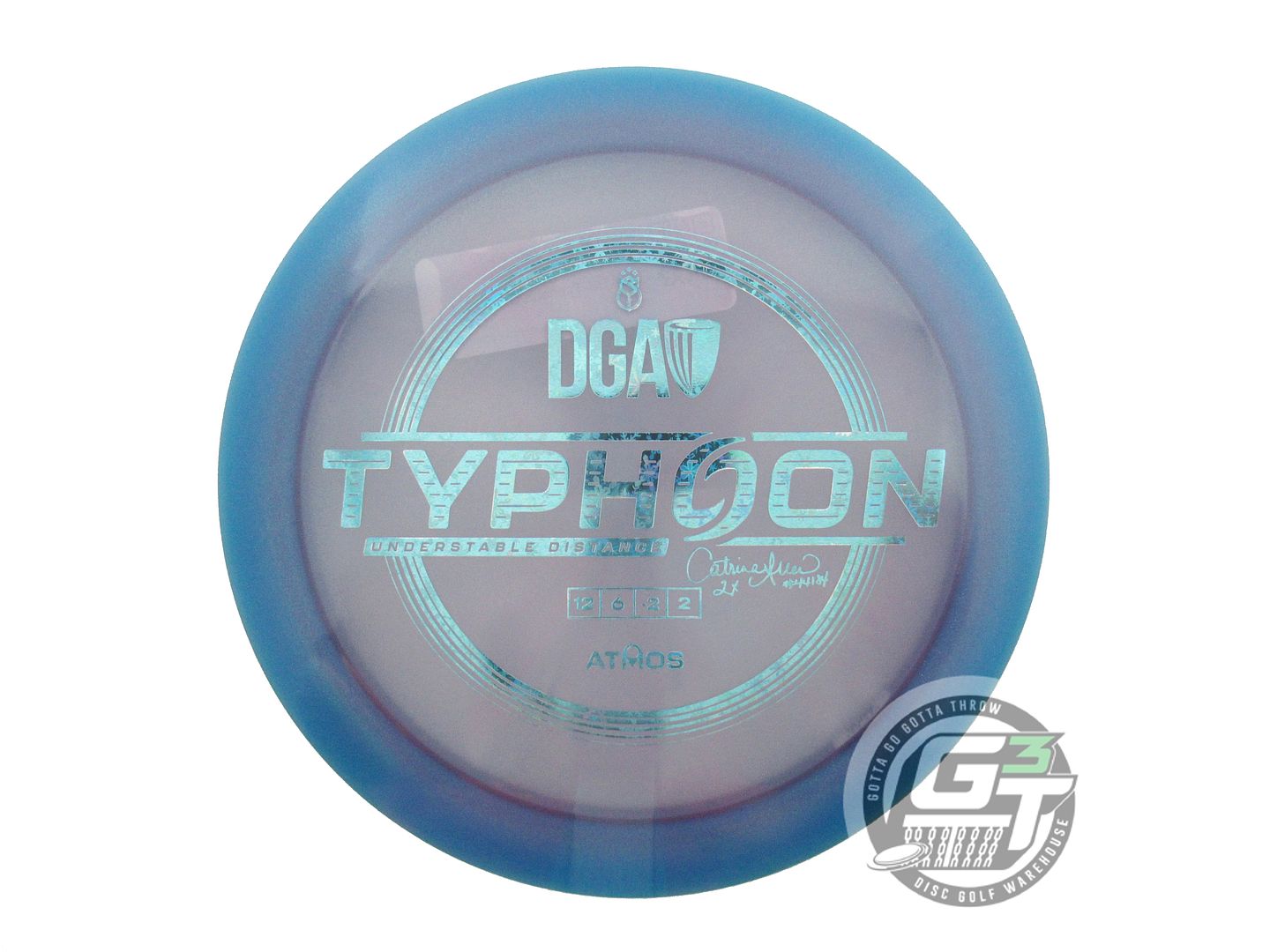 DGA Atmos Typhoon [Catrina Allen 2X] Distance Driver Golf Disc (Individually Listed)