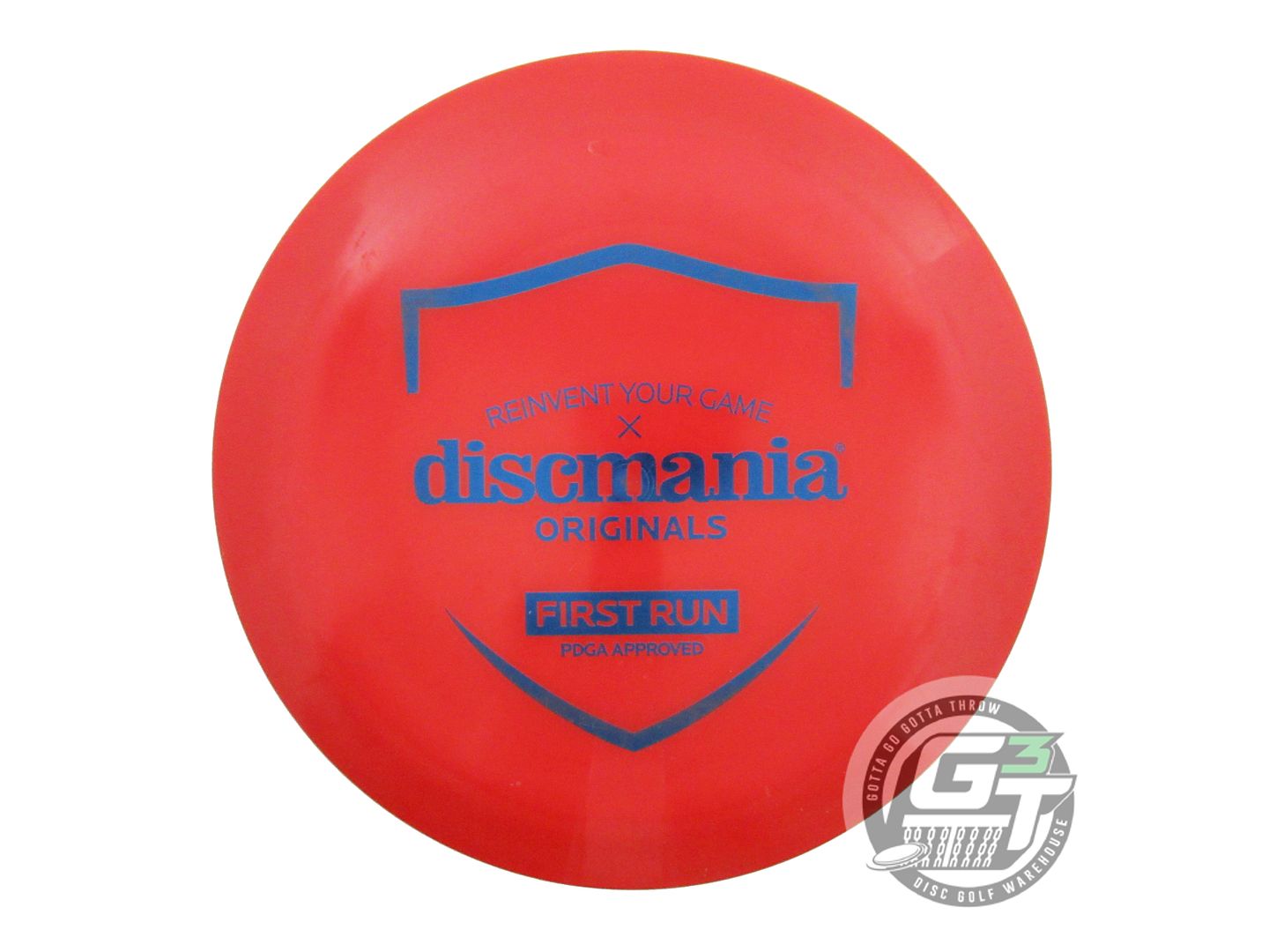 USED DiscMania FIRST RUN S-Line DD1 173g Red Blue Foil Distance Driver Golf Disc