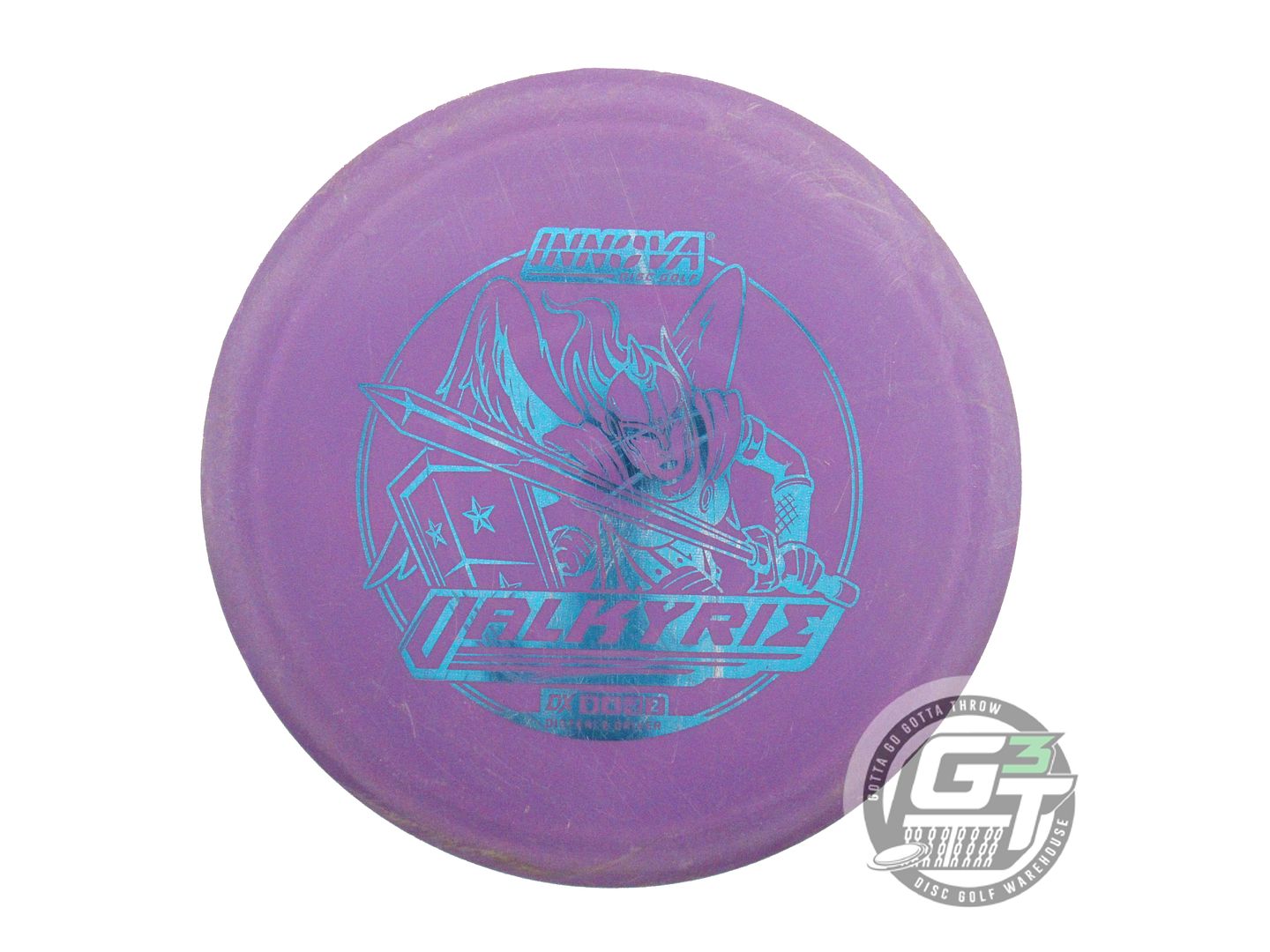 USED Innova DX Valkyrie 172g Purple Blue Foil Distance Driver Golf Disc