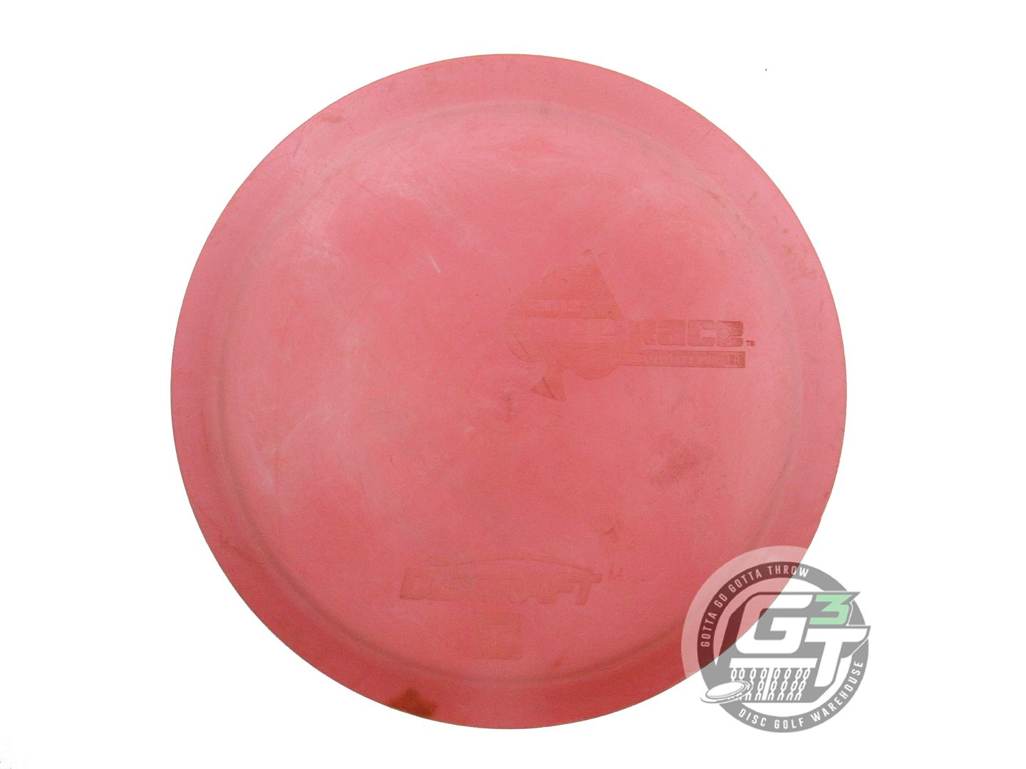 USED Discraft [ACE RACE] Titanium Mantis 158g Pink Fairway Driver Golf Disc
