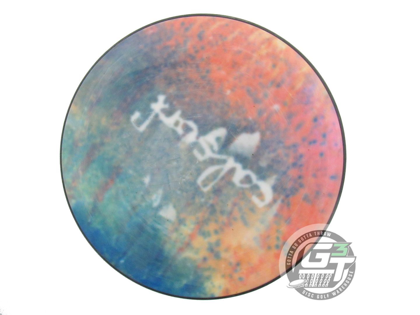 USED MVP Disc Sports Classic Neutron Soft Glitch 152g White HOME DYED Golf Disc