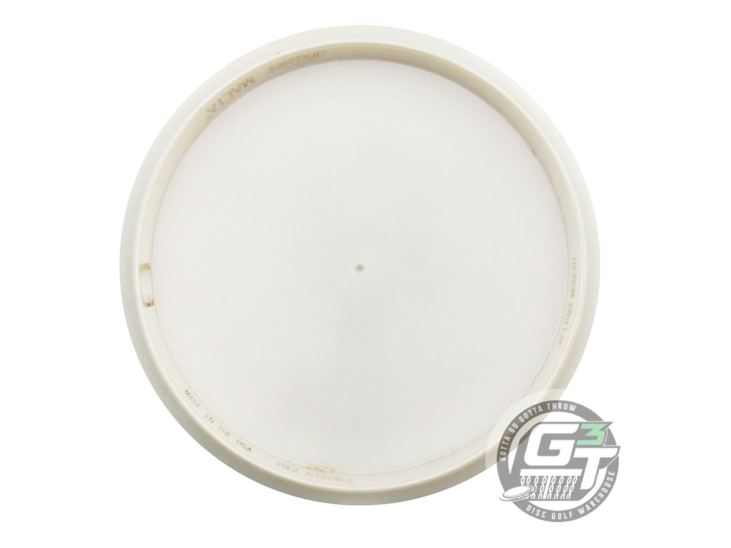 USED Discraft Big Z Malta 174g White Black Stamp Midrange Golf Disc