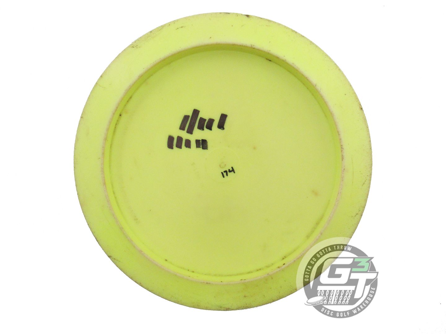 USED DiscMania S-Line DD3 174g Yellow Wiped Stamp Distance Driver Golf Disc