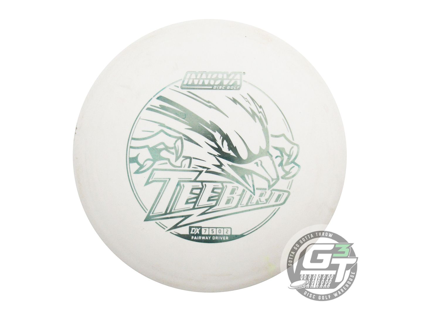 USED Innova DX Teebird 172g White Silver Foil Fairway Driver Golf Disc