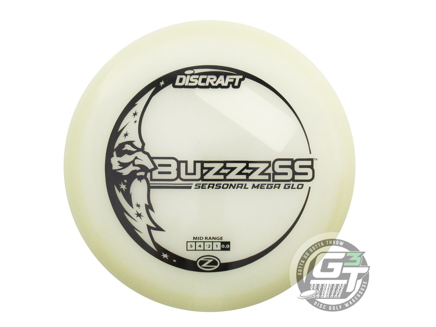 Discraft Seasonal Mega Glo Z Buzzz SS Midrange Golf Disc (Individually Listed)