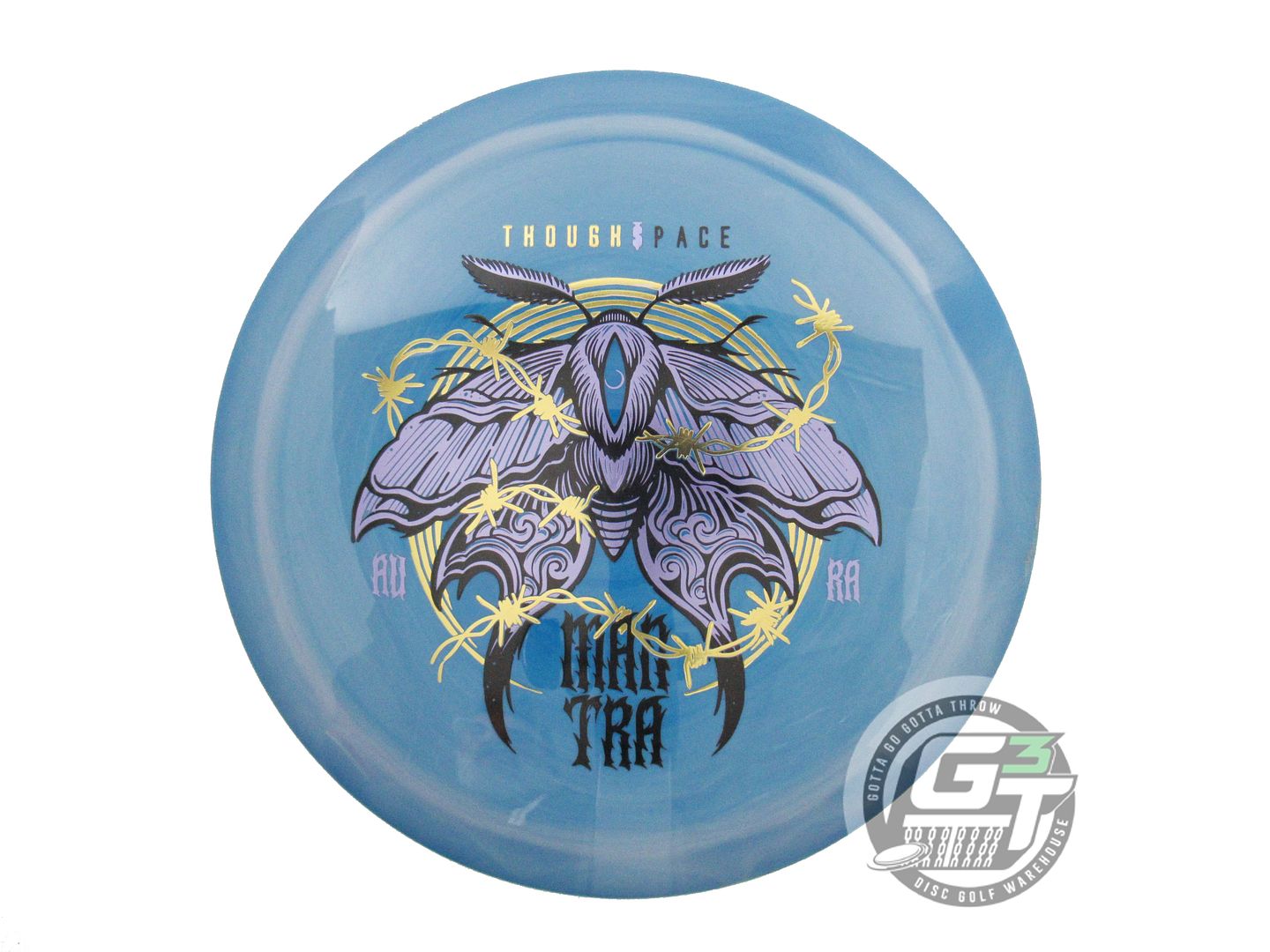 USED Thought Space Aura Mantra 168g Blue Fairway Driver Golf Disc