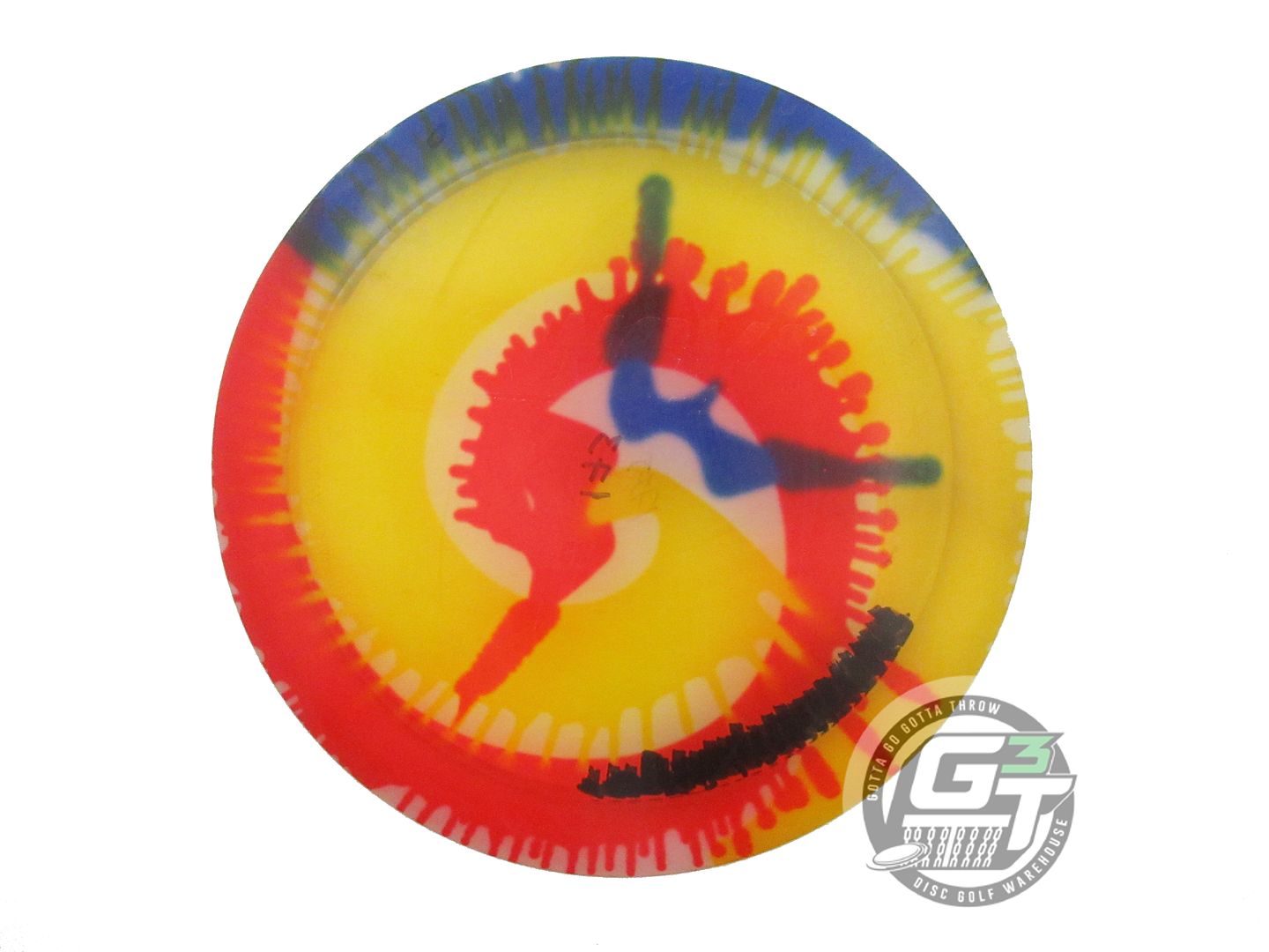 USED Innova I-DYE Champion Tern 173g Spiral Burst Distance Driver Golf Disc