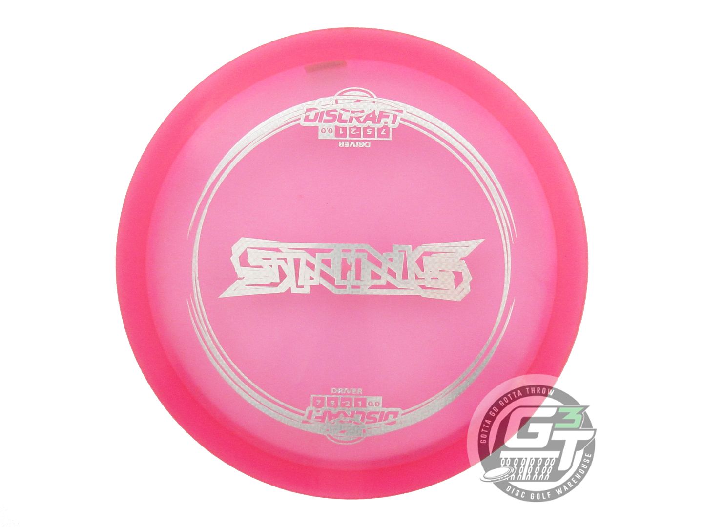 USED Discraft X-OUT Z Sting 175g Pink Fairway Driver Golf Disc