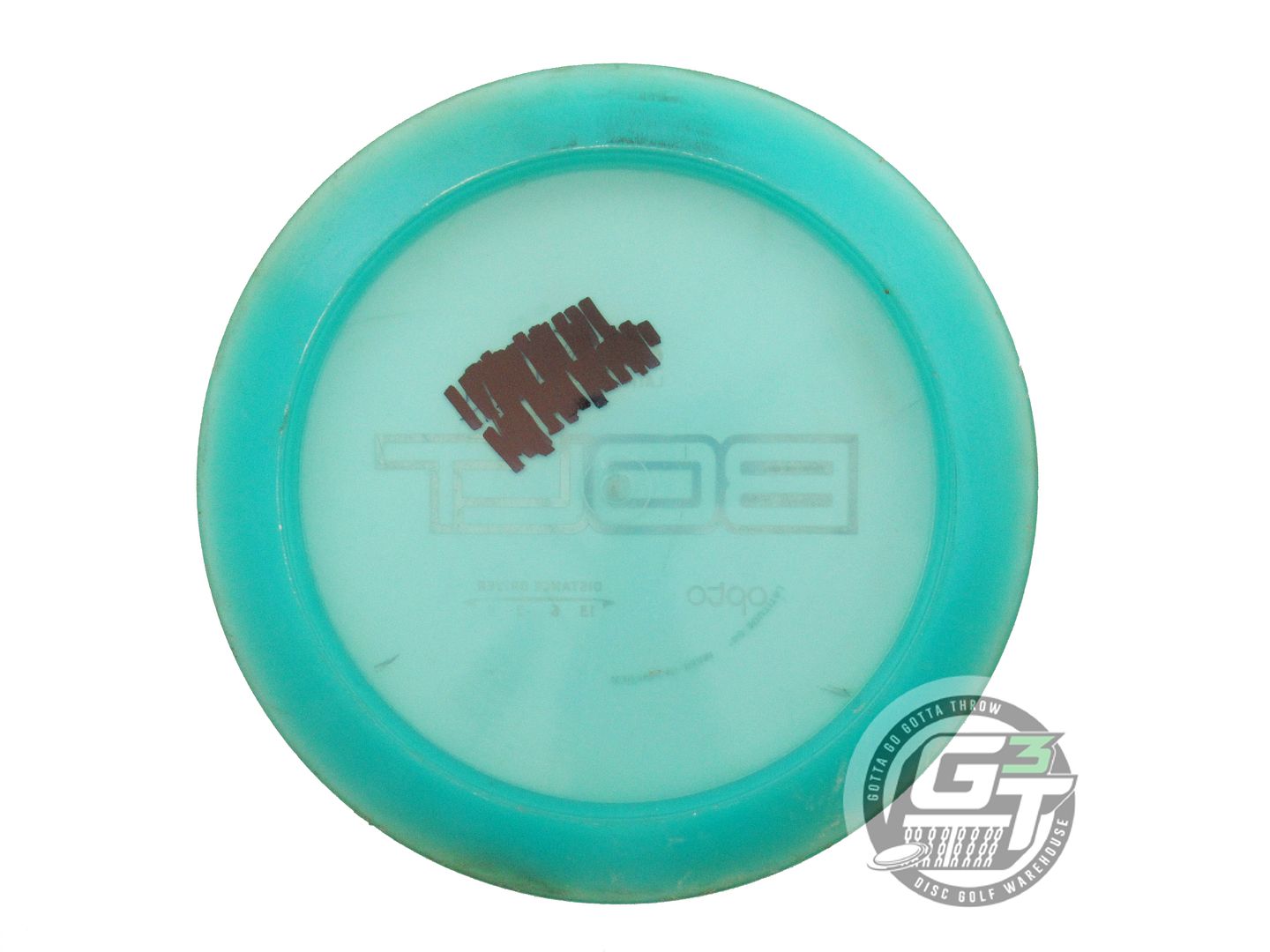 USED Latitude 64 Opto Bolt 173g Seafoam Gold Foil Distance Driver Golf Disc