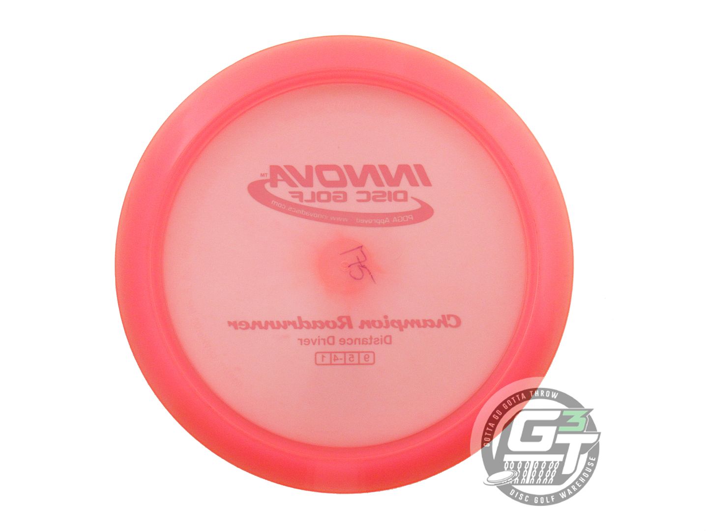 USED Innova Champion Roadrunner 175g Pink Silver Foil Distance Driver Golf Disc