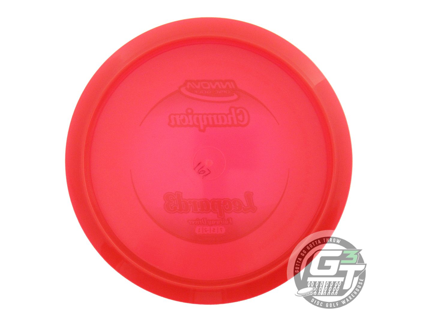 NOS Innova Champion Leopard3 167g Red Green Foil Fairway Driver Golf Disc