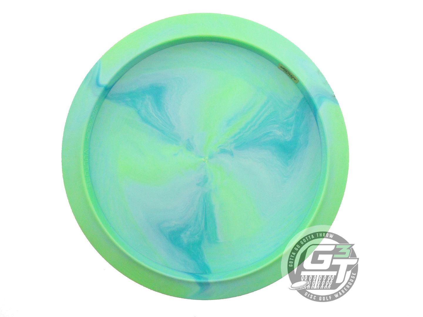 USED Discraft X-OUT [LEDGESTONE] ESP Vulture 175g Green-Teal Driver Disc
