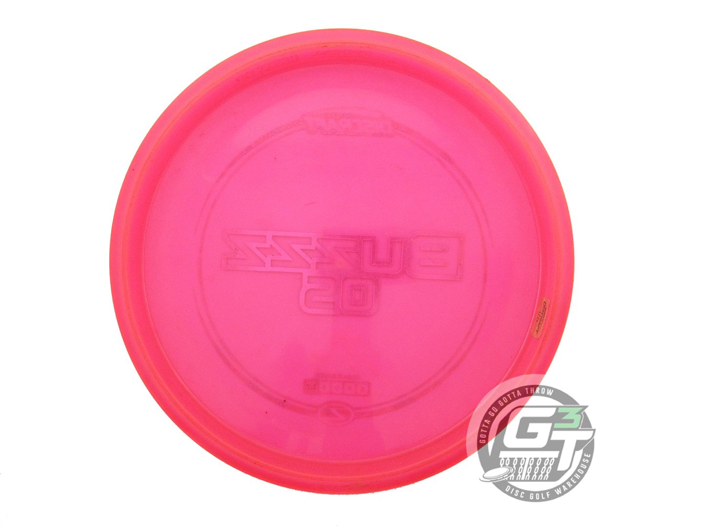 USED Discraft Z Buzzz OS 180g Pink Wonder Bread Foil Midrange Golf Disc