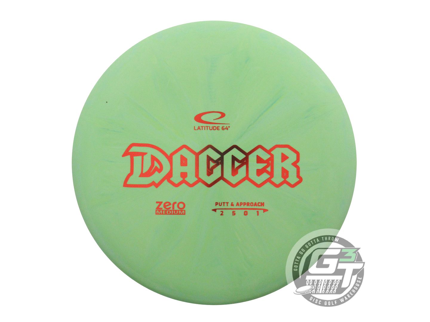 Latitude 64 Zero Medium Burst Dagger Putter Golf Disc (Individually Listed)