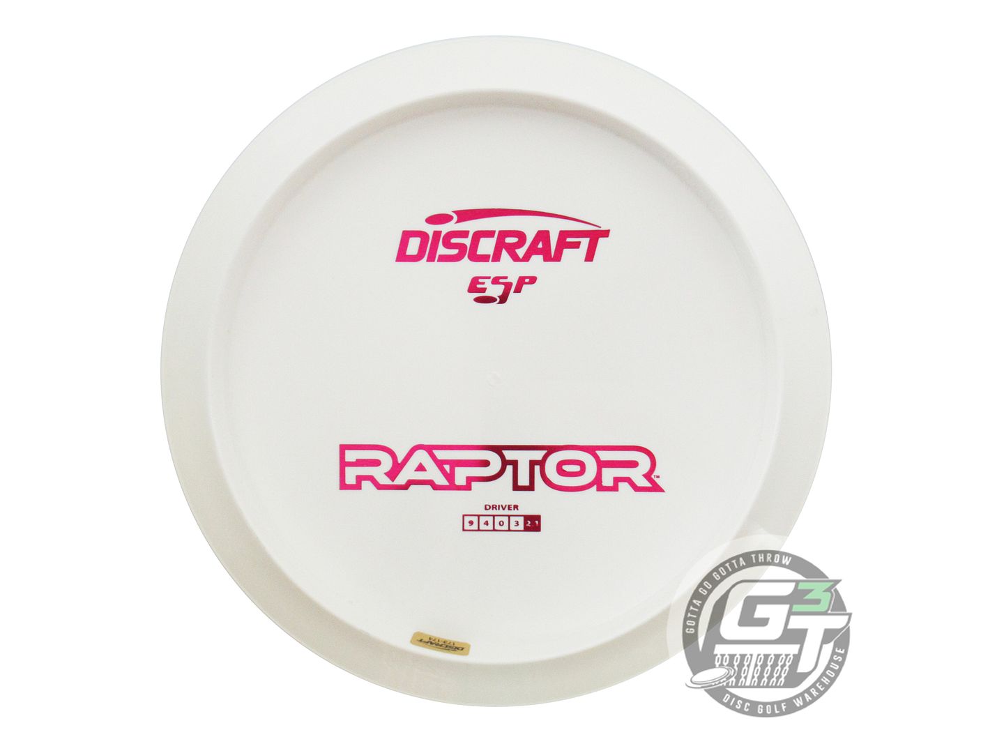 Discraft Dye Pack Bottom Stamp ESP Raptor Distance Driver Golf Disc (Individually Listed)