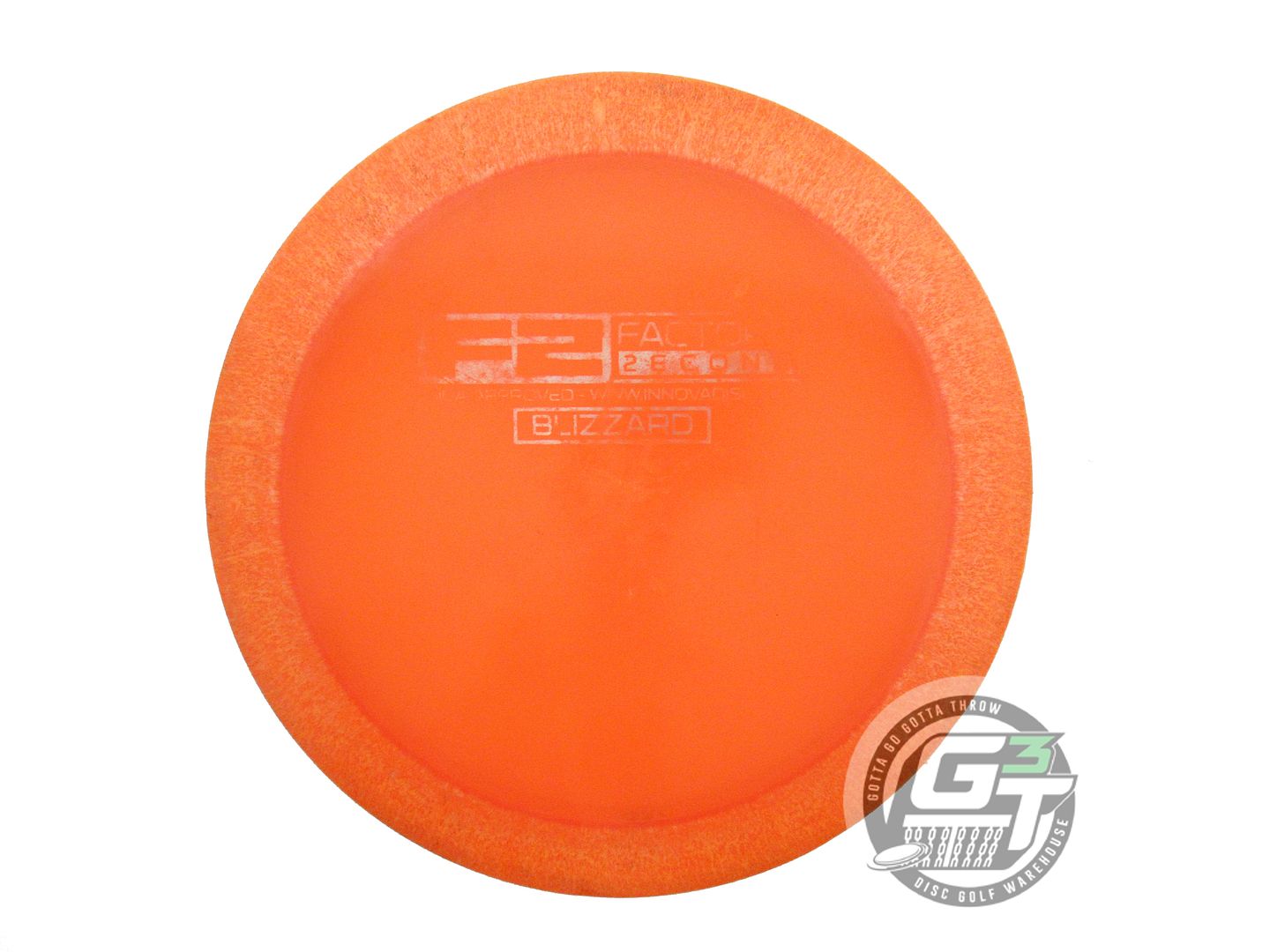 USED Innova X-OUT Blizzard Boss 138g Orange Distance Driver Golf Disc