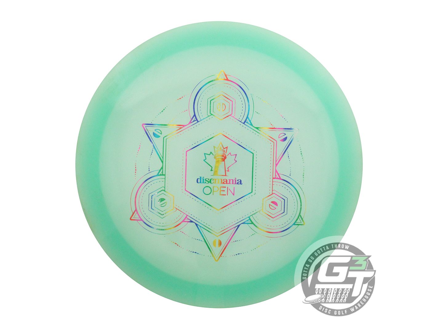 USED DiscMania [DMO] Glow C-Line FD3 176g Seafoam Fairway Driver Golf Disc