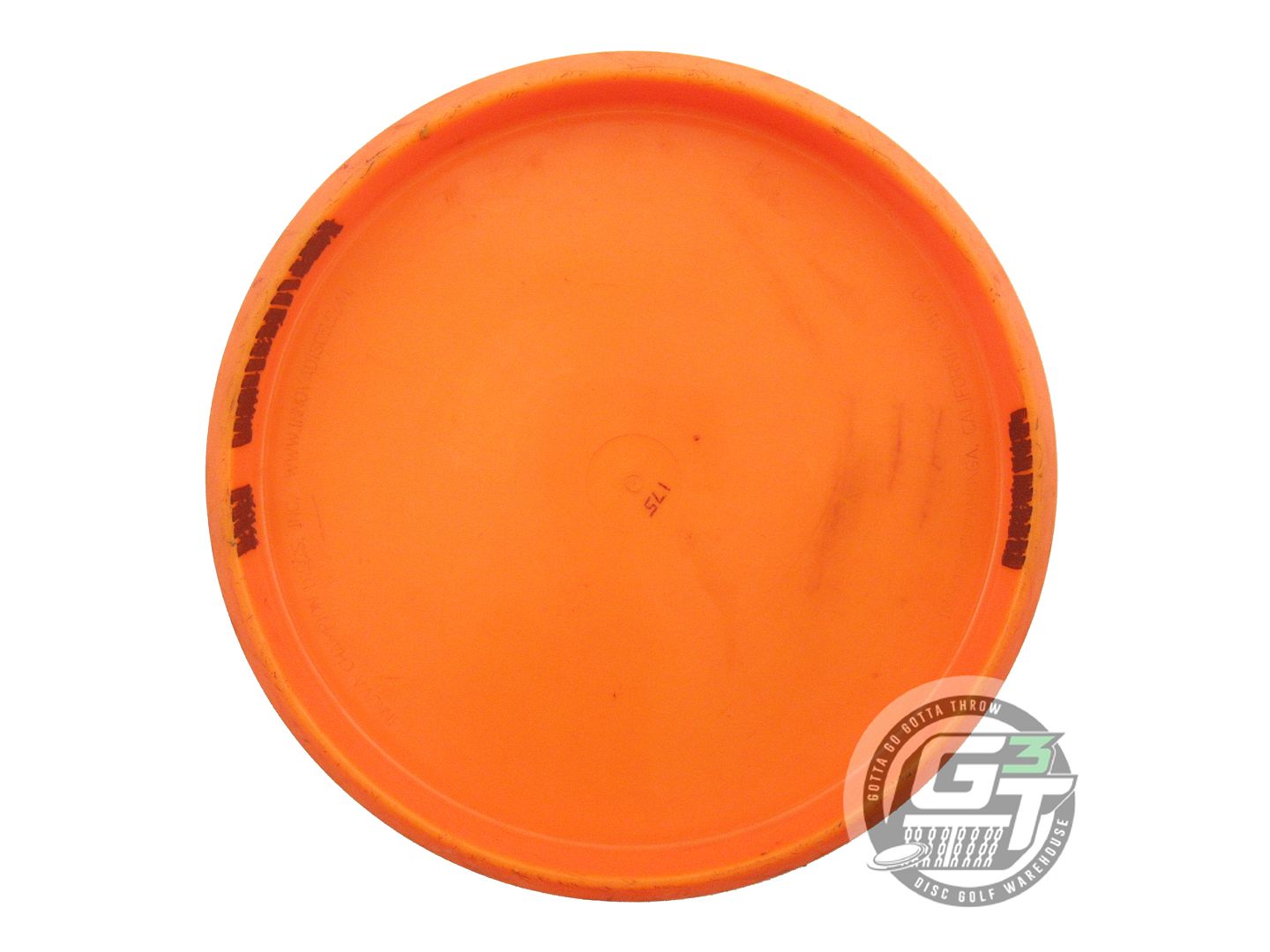 USED Innova Star Aviar3 175g Orange Wiped Stamp Putter Golf Disc