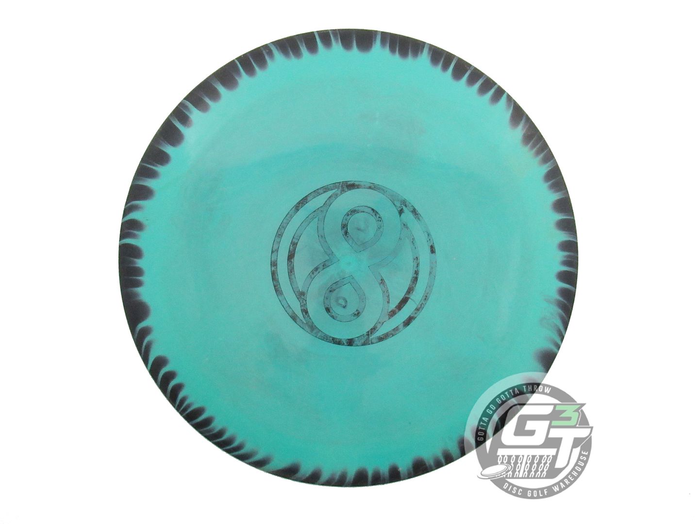 USED Infinite Halo S-Blend Emperor 173g Black-Seafoam Distance Driver Golf Disc