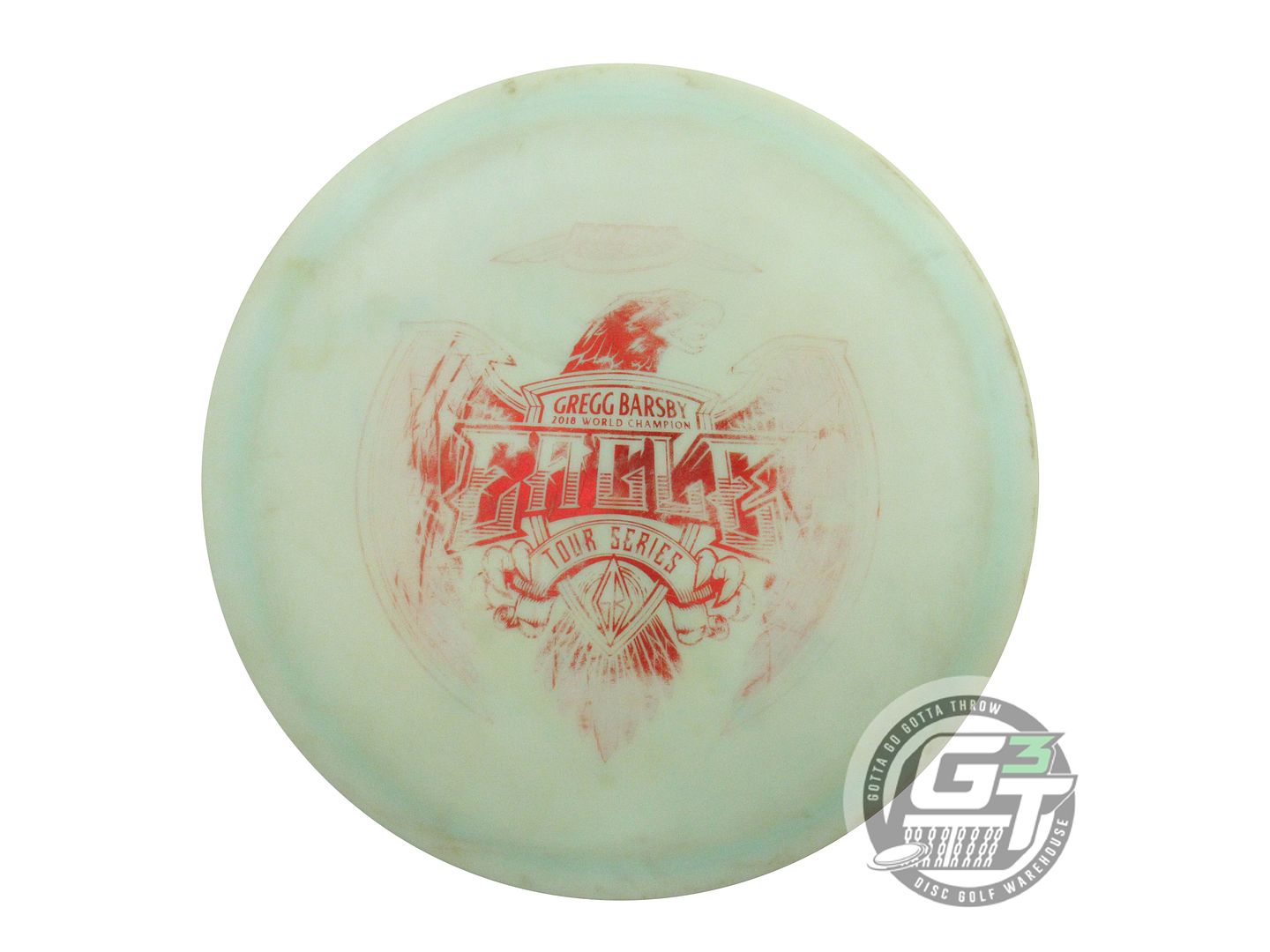 USED Innova [BARSBY] Star Eagle 172g Seafoam Red Foil Fairway Driver Disc