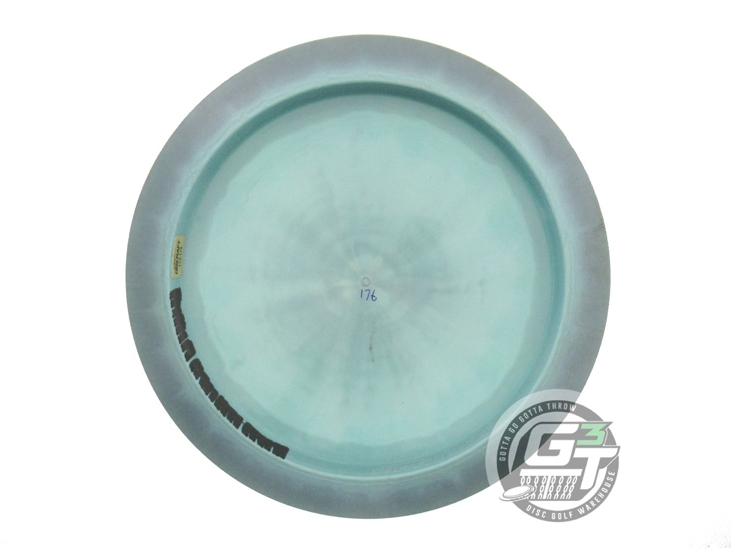 USED Discraft ESP Force 176g Gray-Seafoam Silver Shatter Distance Driver Disc