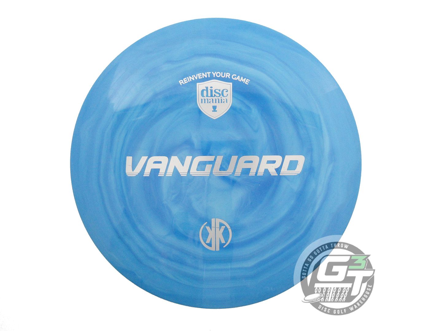 USED DiscMania [KLIEN] Swirly S-Line Vanguard  175g Blue Silver Stmp Driver Disc