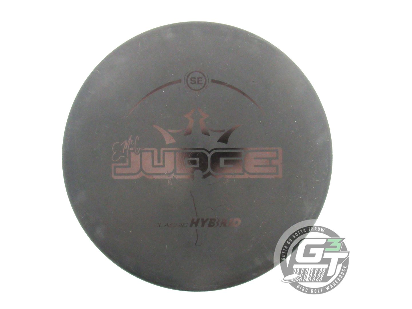 USED Dynamic Discs [SE] Classic Hybrid EMAC Judge 173g Black Putter Golf Disc