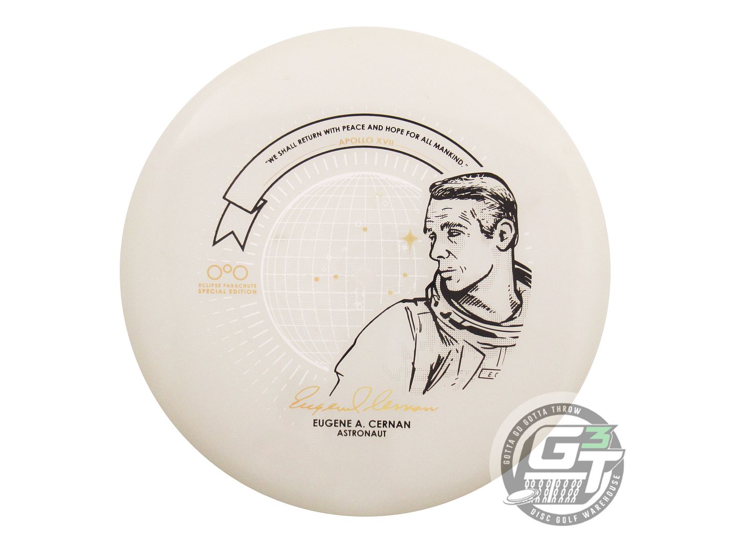 NOS Streamline Discs [SE] Proton Eclipse Parachute 150g Glow Putter Golf Disc