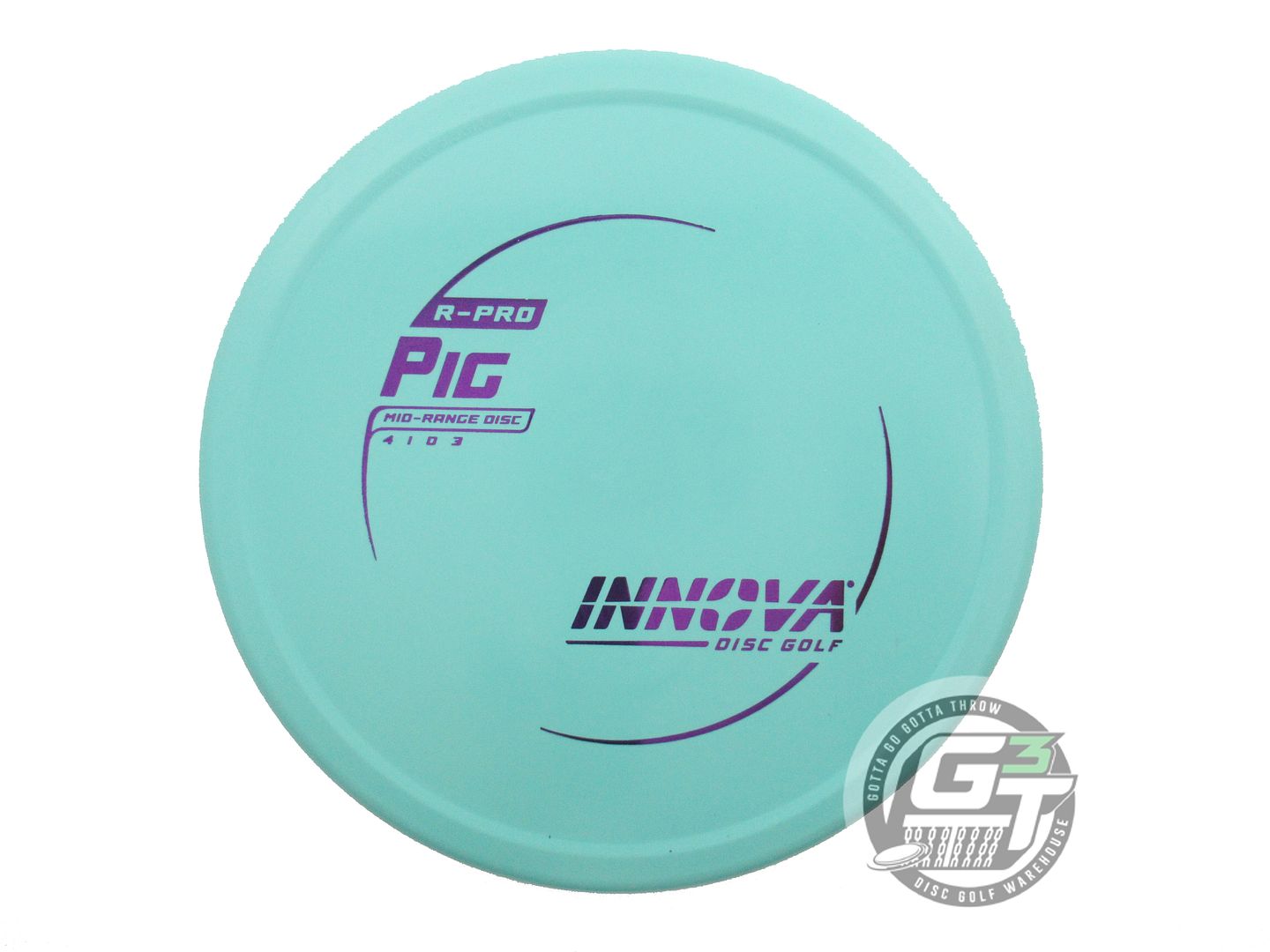 USED Innova R-Pro Pig 172g Seafoam Purple Foil Putter Golf Disc