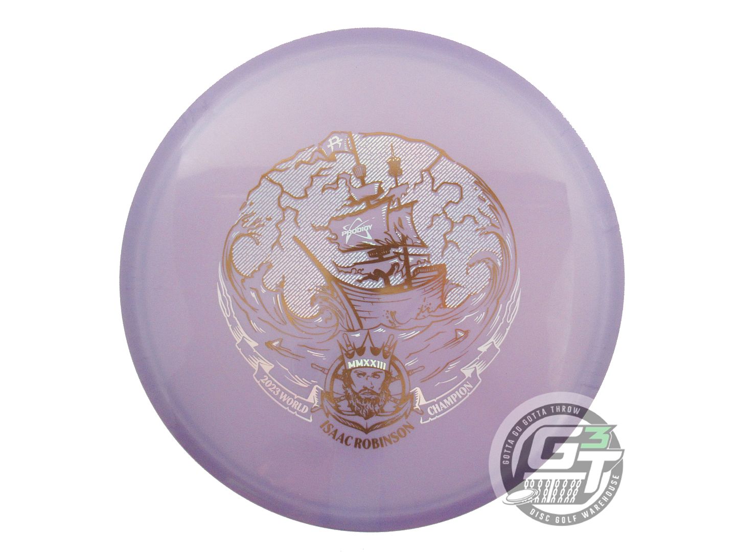 Prodigy Limited Edition Isaac Robinson 2023 PDGA World Champion Smuggler's Pursuit Stamp 500 Series Archive Midrange Golf Disc (Individually Listed)