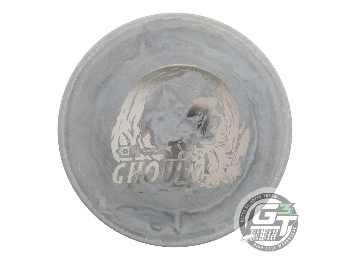 USED Gateway Lunar Ghoul 175g Gray Gray Foil DISC MEMBER Putter Golf Disc
