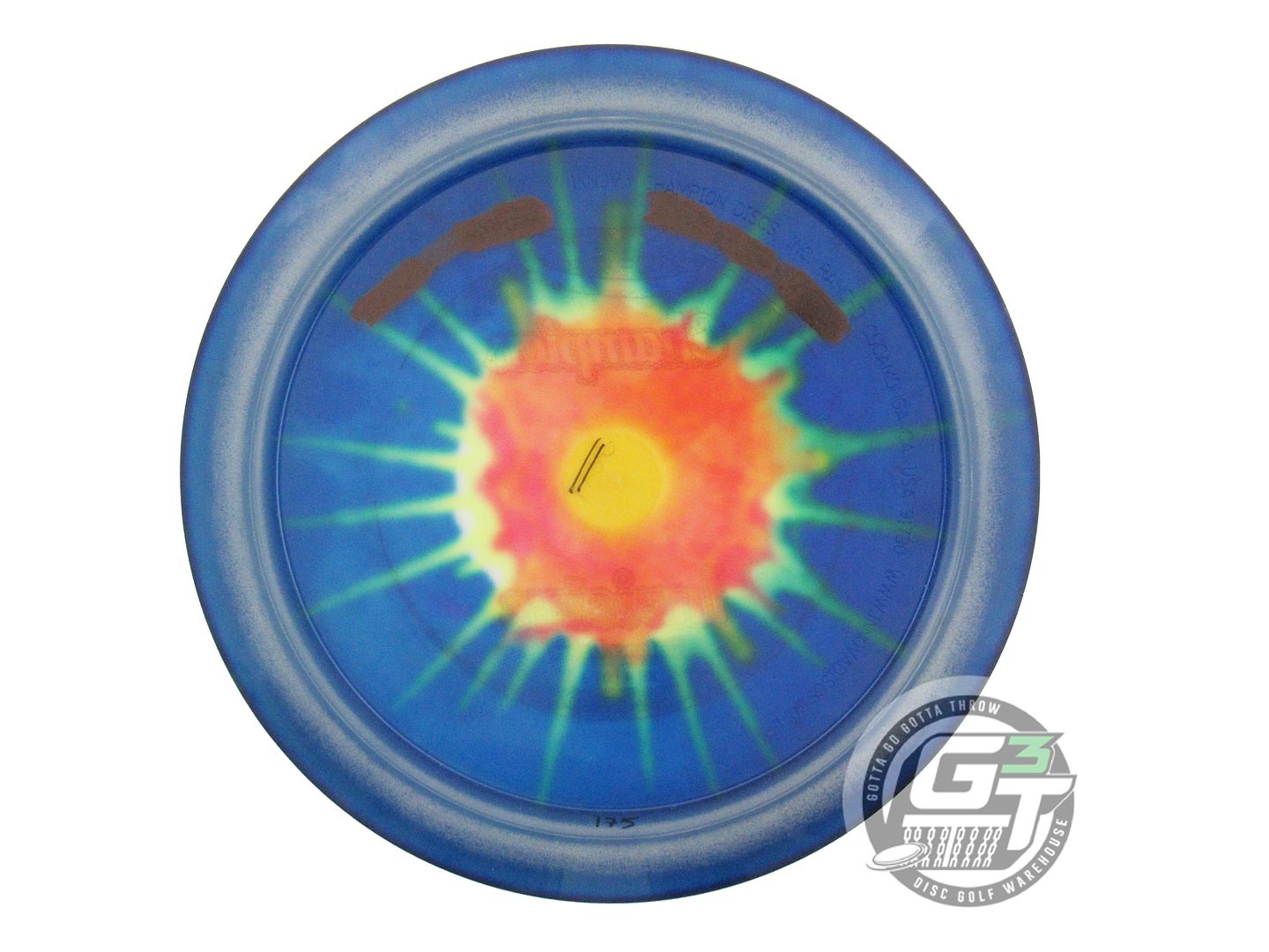 USED Innova I-DYE Champion Invictus 175g Blue Burst Distance Driver Golf Disc