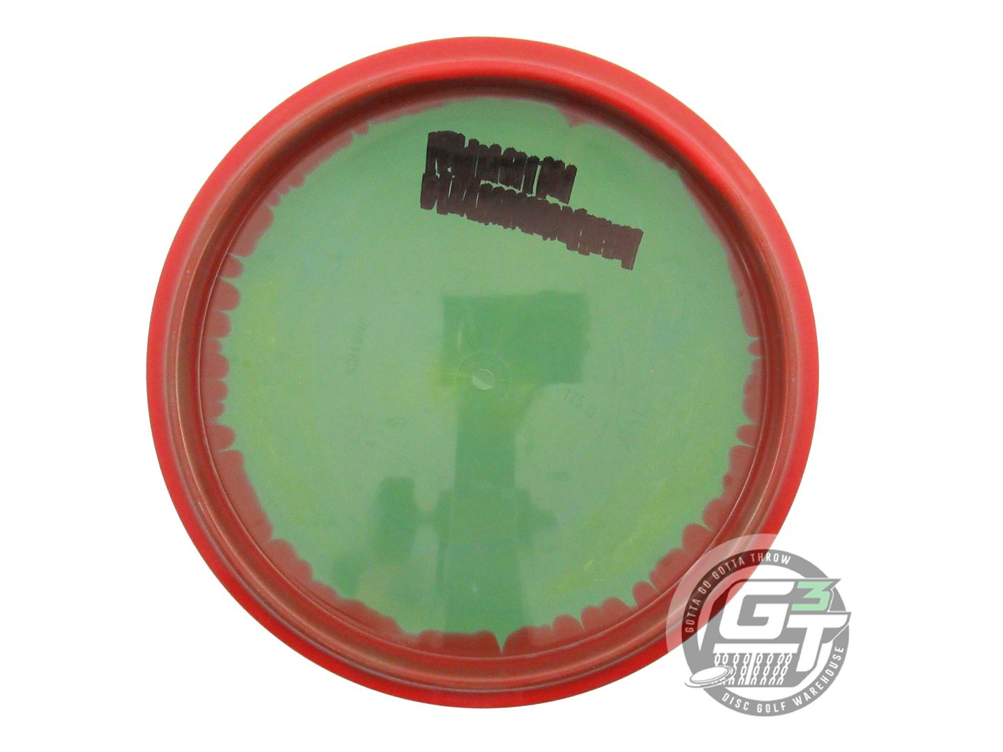 USED Dynamic Discs Fuzion Orbit Justice 175g Red-Green Midrange Golf Disc