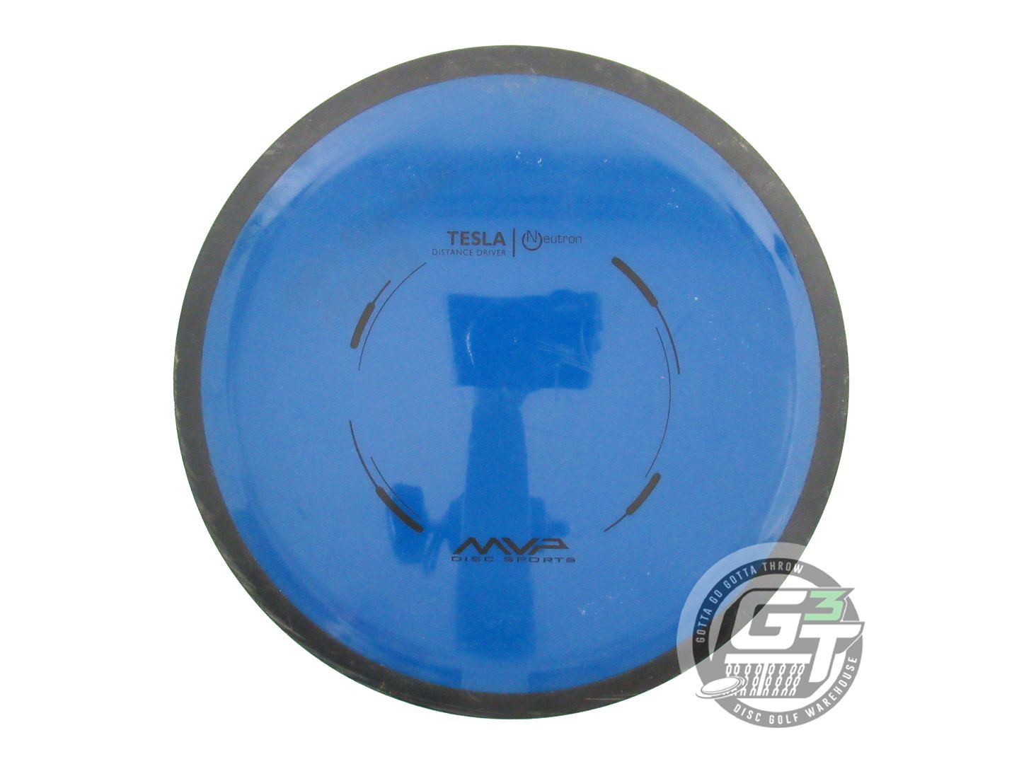 USED MVP Disc Sports Neutron Tesla 173g Blue PFN Distance Driver Golf Disc