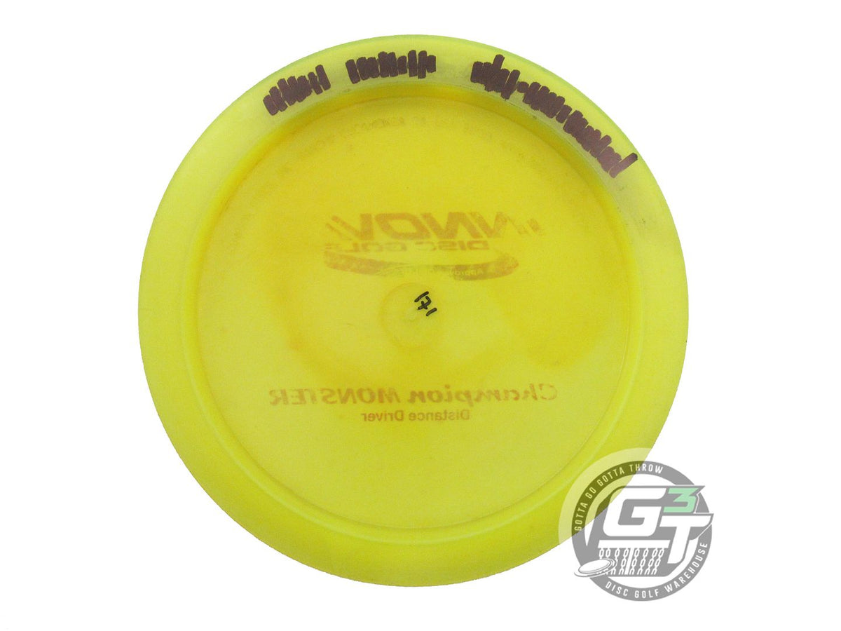 USED Innova Champion Monster 171g Yellow Red Foil OOP Distance Driver Golf Disc