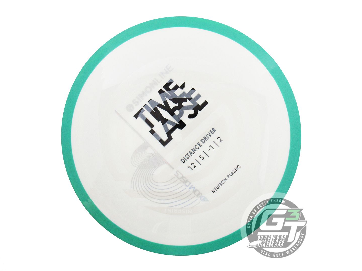 Axiom Misprint Simon Lizotte Simon Line Neutron Time-Lapse [Retool] Distance Driver Golf Disc (Individually Listed)