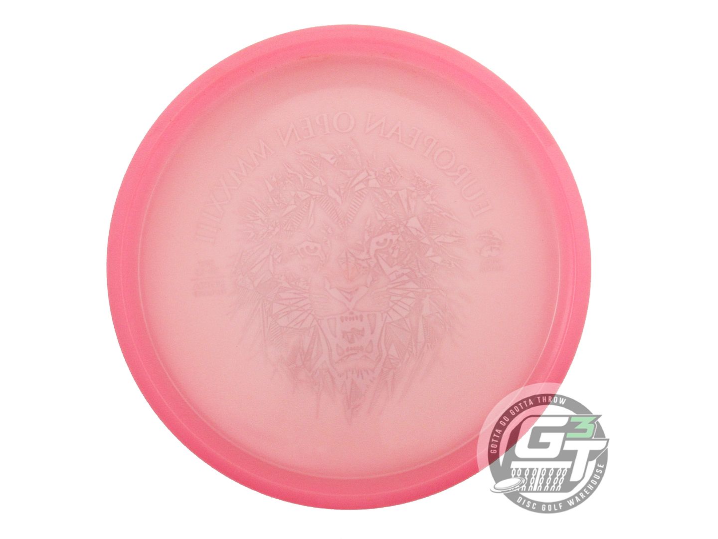 USED DiscMania [EUROPEAN OPEN] Glow C-Line Flex 1 P1 176g Pink Putter Golf Disc