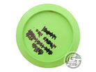 USED Discraft ESP Crank 174g Lime Red Foil PFN Distance Driver Golf Disc