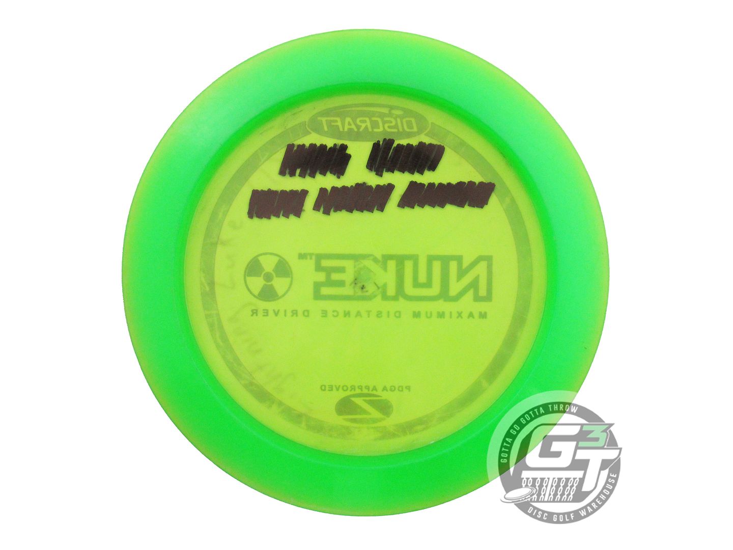 USED Discraft Z Nuke 174g Green Copper Foil PFN Distance Driver Golf Disc