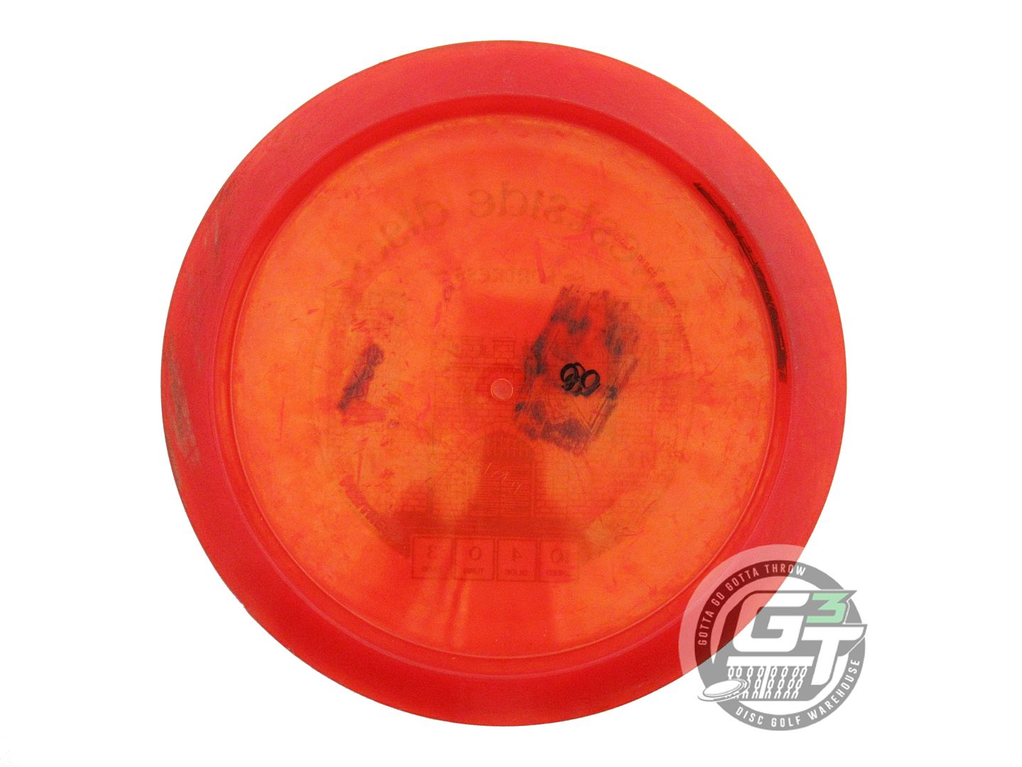 USED Westside Discs VIP Fortress 174g Red Oil Slick Foil Distance Driver Disc