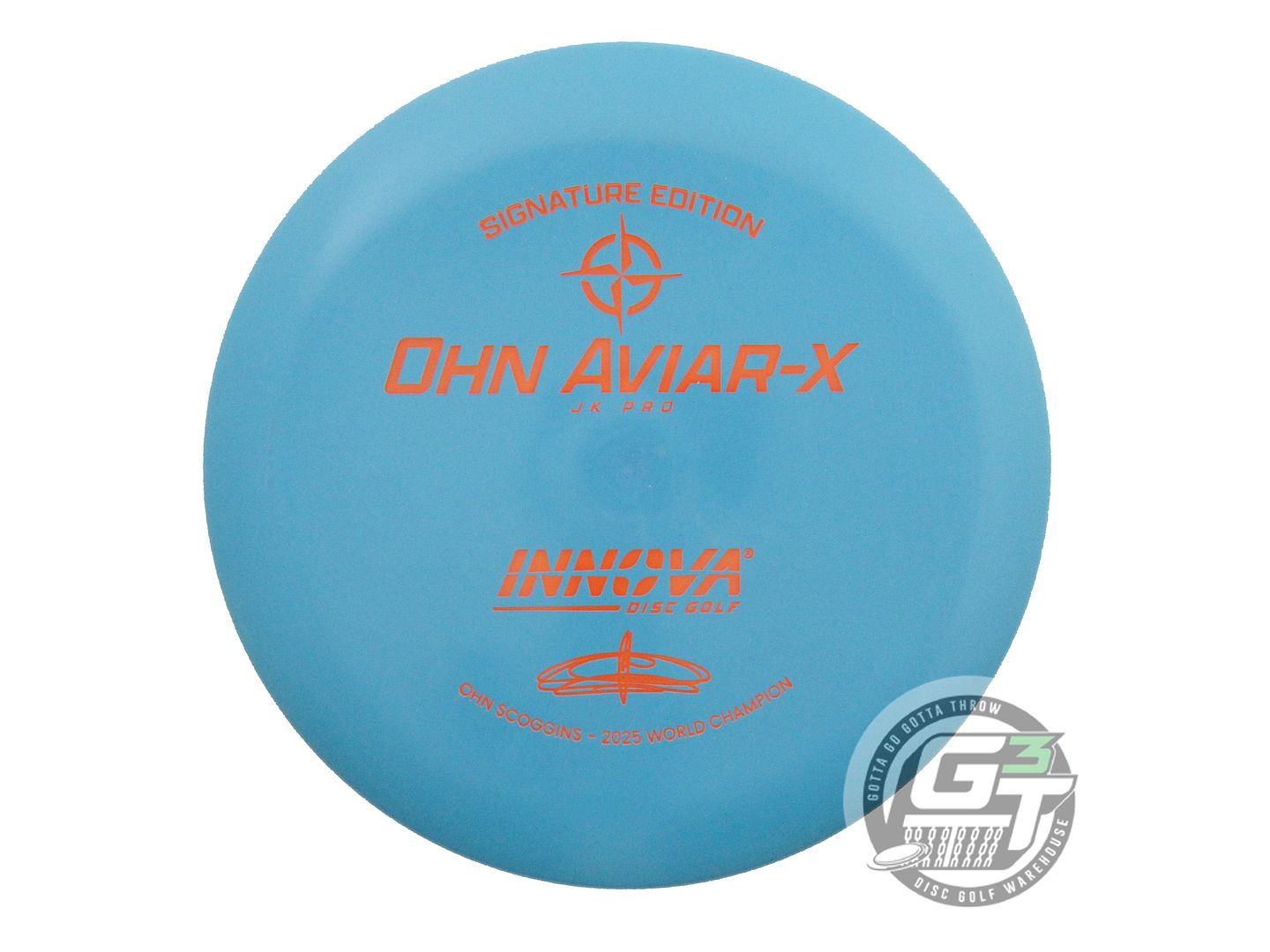 Innova Signature Edition Ohn Scoggins 2025 World Champion Pro JK Aviar-X Putter Golf Disc (Individually Listed)