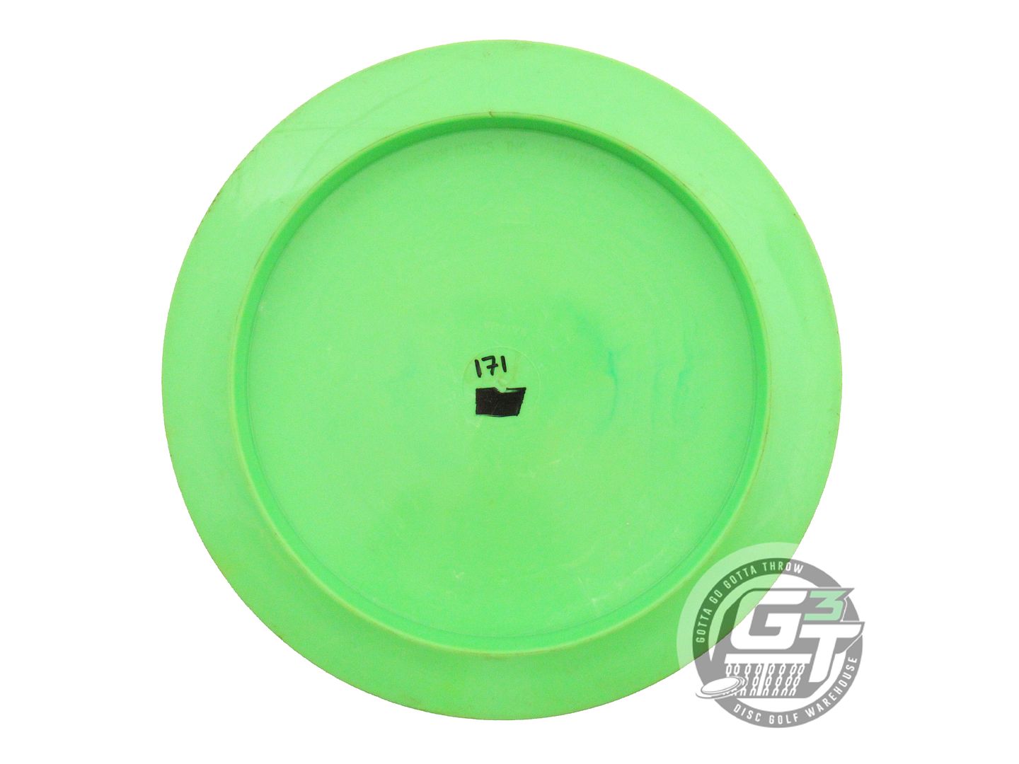 USED Innova Pro Katana 171g Lime Red Foil Distance Driver Golf Disc