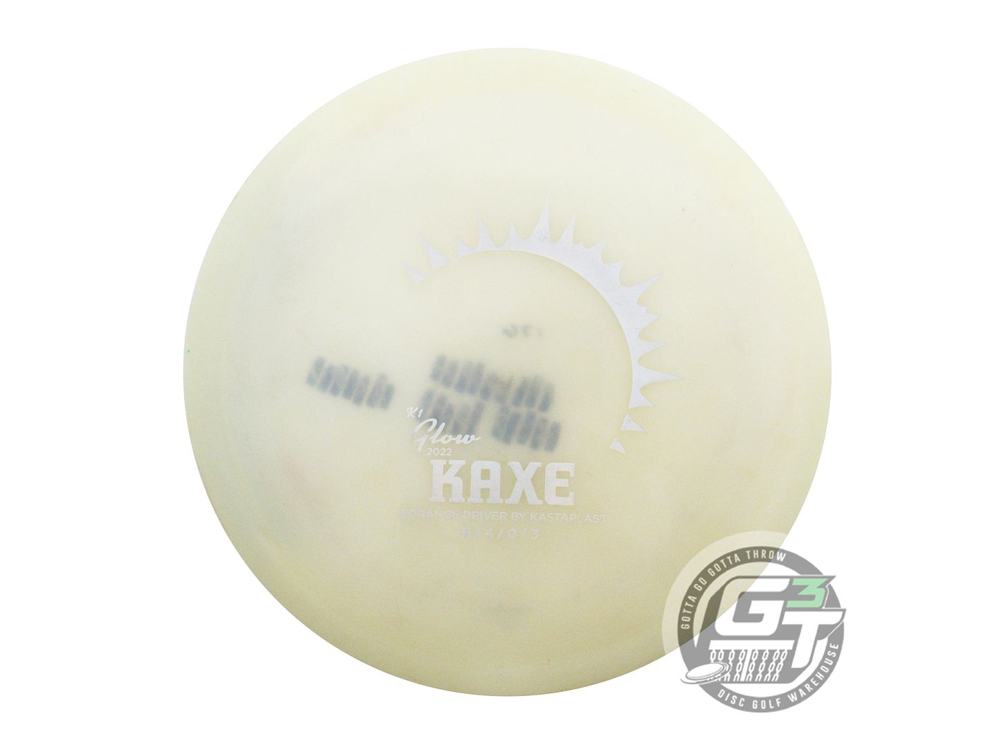 USED Kastaplast [2022] K1 Glow Kaxe 176g Silver Holo Foil Midrange Golf Disc