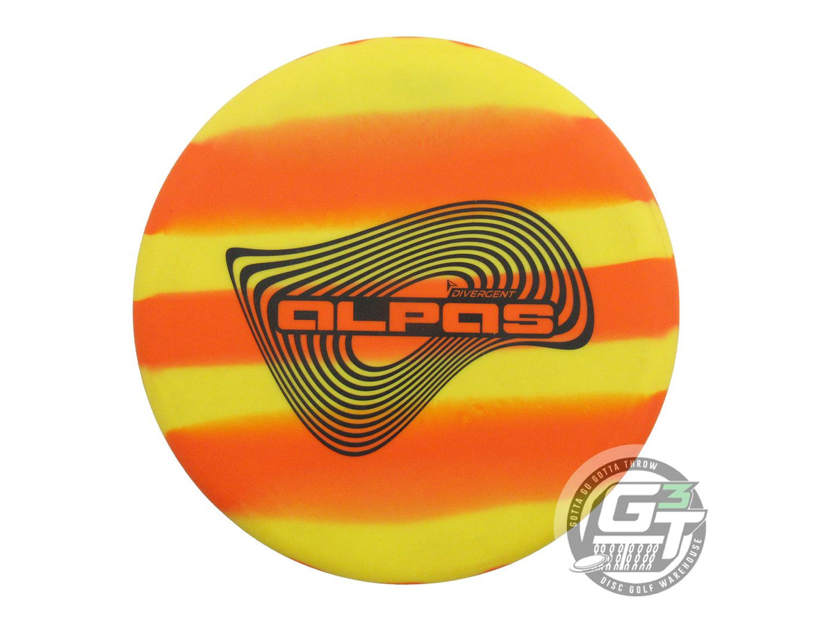 Orange Operators Disc USED Divergent Discs StayPut Alpas 170g Orange-Yellow Midrange Golf Di ...