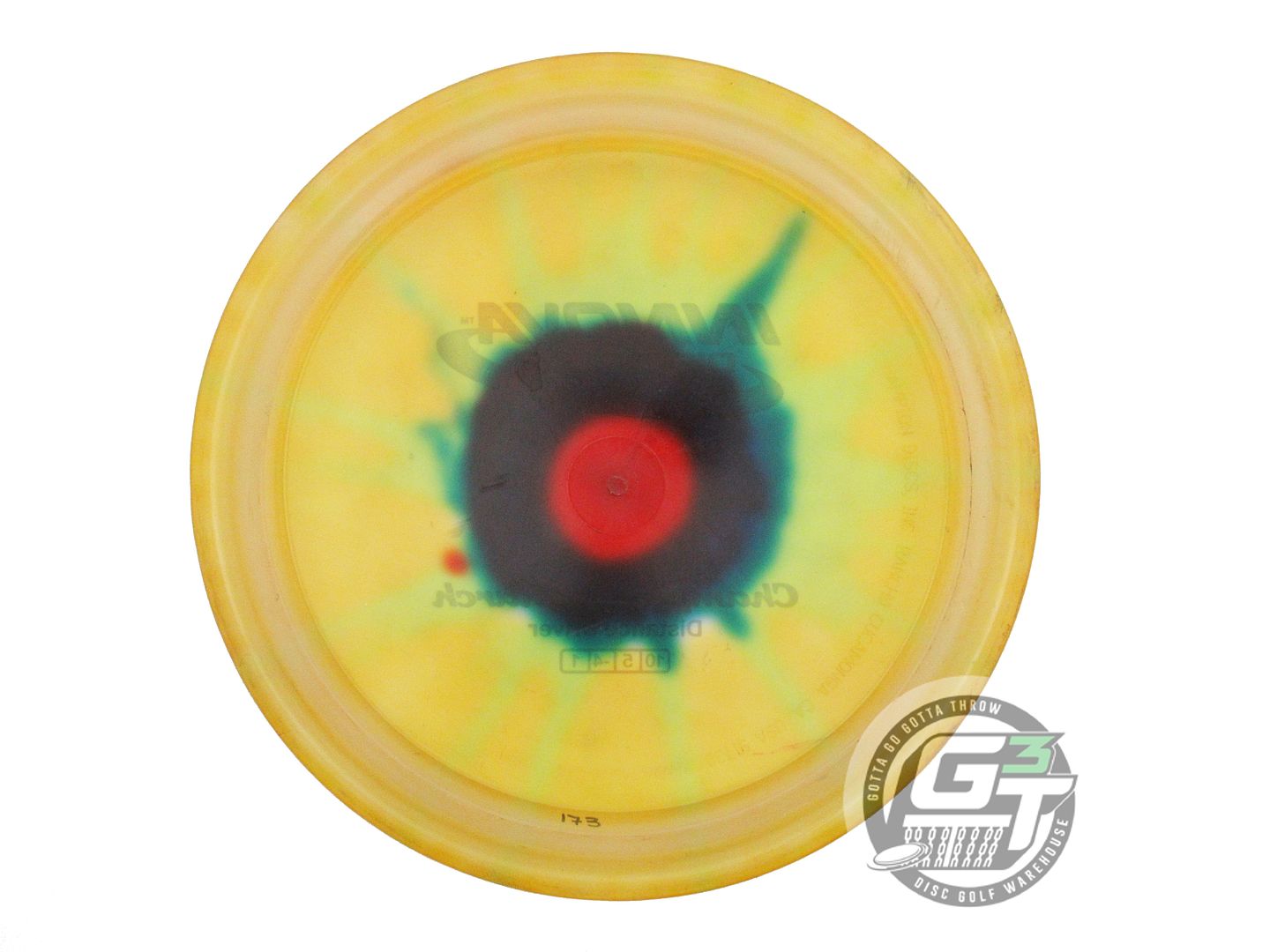 USED Innova I-DYE Champion Monarch 173g Marigold Burst Distance Driver Golf Disc
