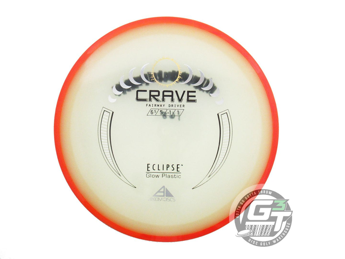 USED Axiom Discs Eclipse Proton Crave 168g Orange Rim Fairway Driver Golf Disc