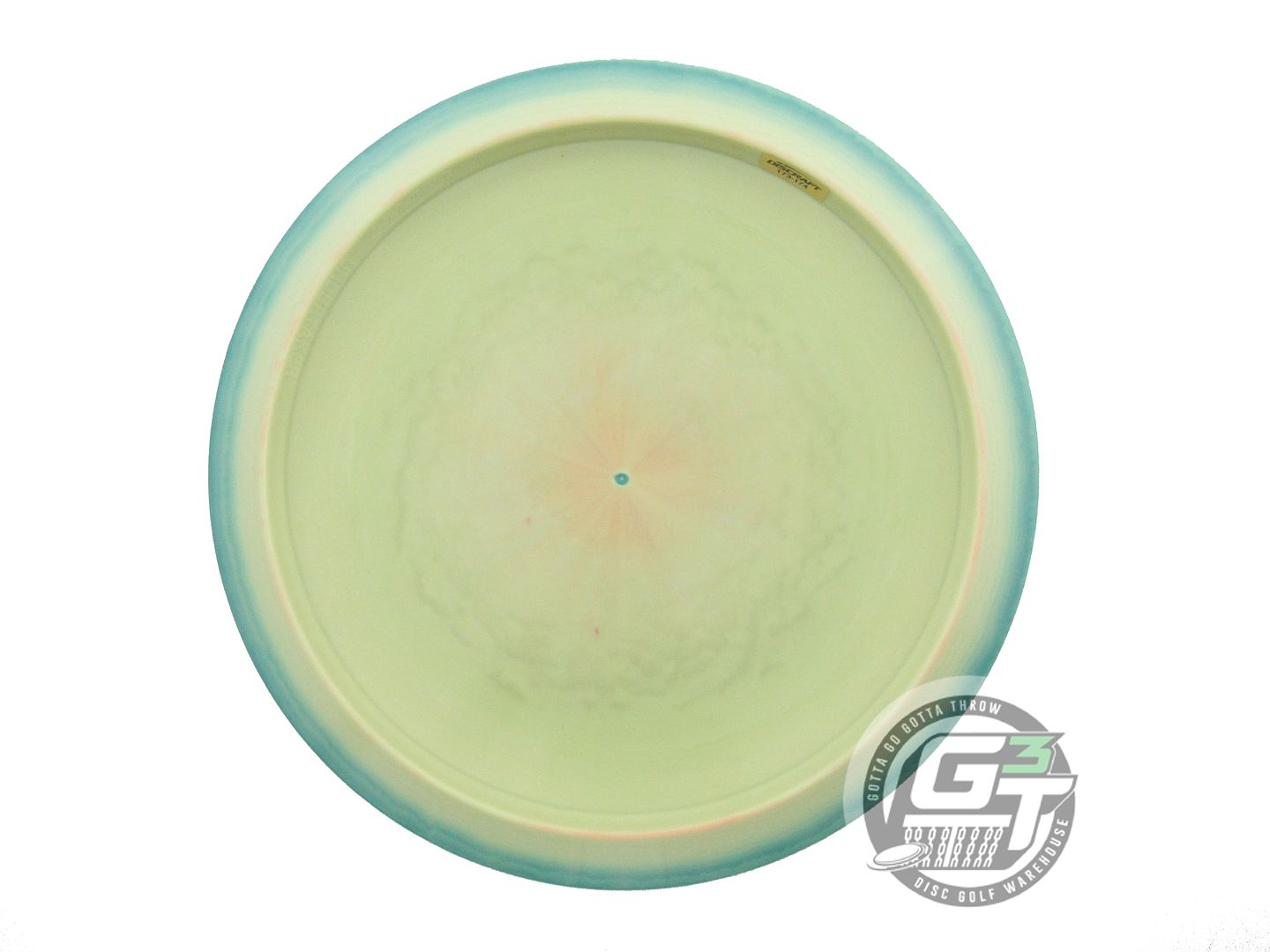 NOS Discraft [CEDAR CREEK OPEN] ESP Undertaker 175g Teal-Lime Driver Golf Disc