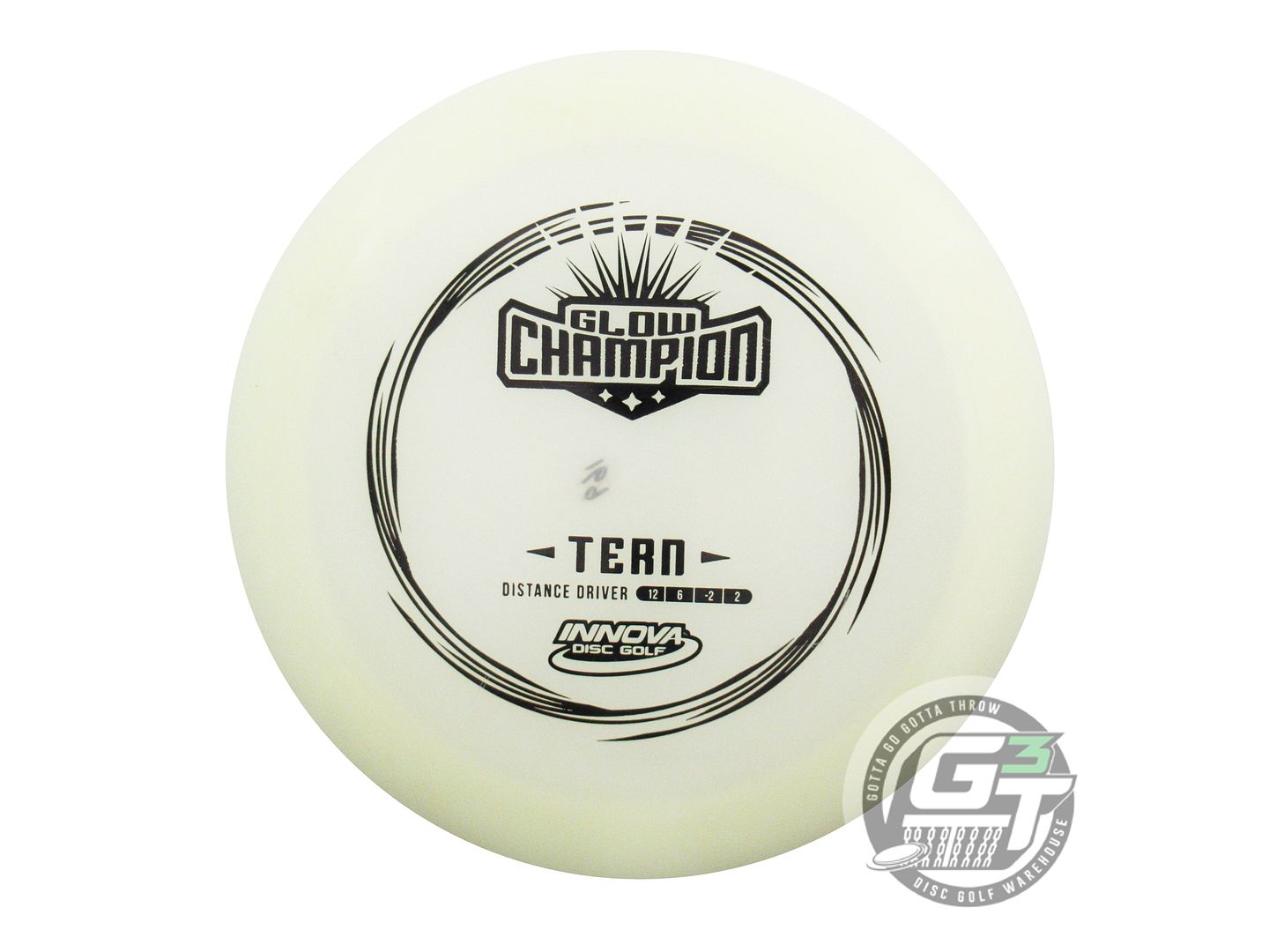 USED Innova Champion Glow Tern 169g Black Stamp Distance Driver Golf Disc
