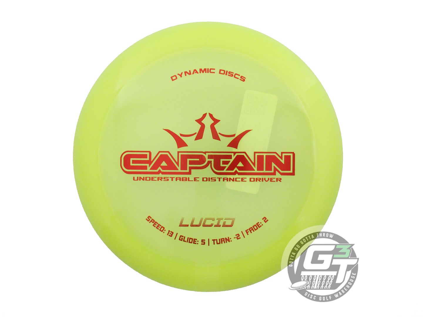 Dynamic Discs Lucid Captain Distance Driver Golf Disc (Individually Listed)
