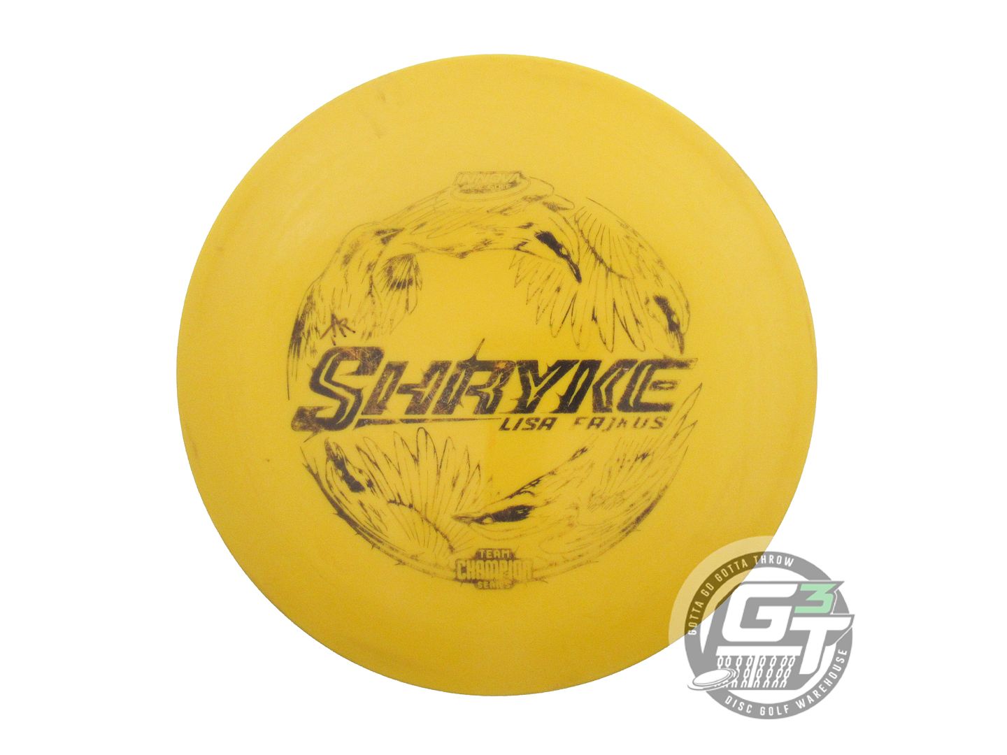 USED Innova [FAJKUS] Star Shryke 170g Marigold Black Stamp Driver Golf Disc